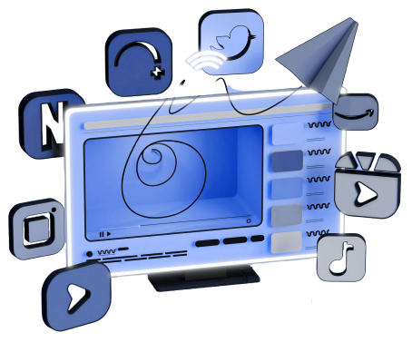 communication social media icons personal computer 1