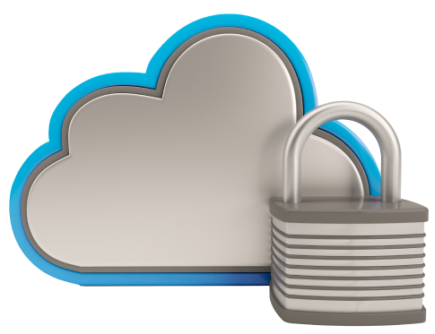padlock with cloud 1