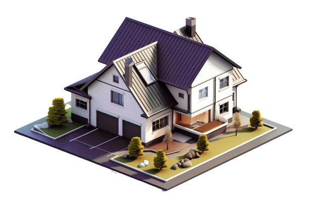 three dimensional house model copy 2